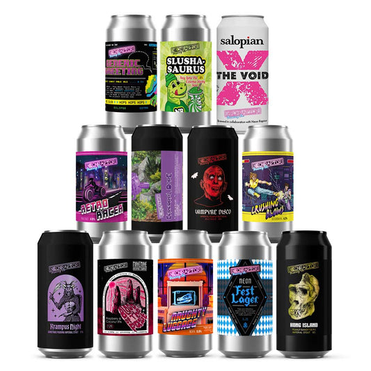 Neon Raptor Click & Ship Box - 12 Cans with FREE Delivery - Neon Raptor Brewing Co.