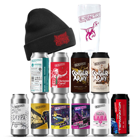 Full Raptor - Hat, Glass & Beers