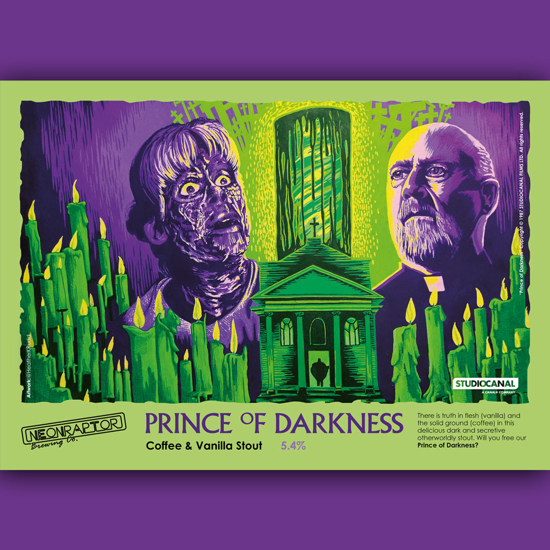 Studio Canal Collab Cinematic Beer Prince Of Darkness Poster