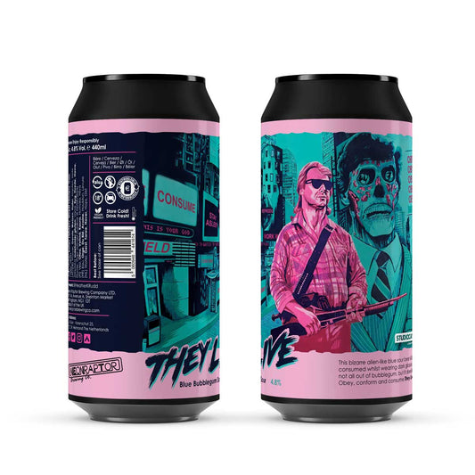 Neon Raptor They Live - Neon Raptor Brewing Co.