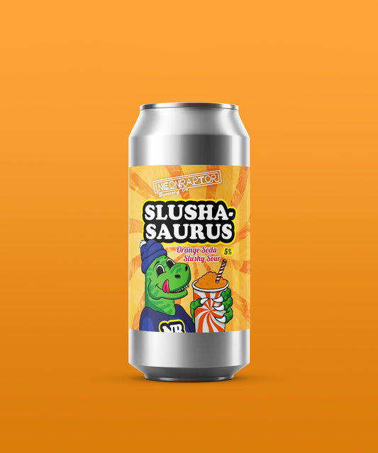 Slushasaurus Orange Soda