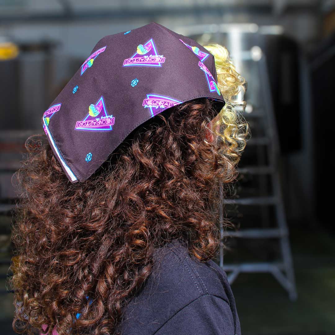 Neon Raptor Hoppy Bandana